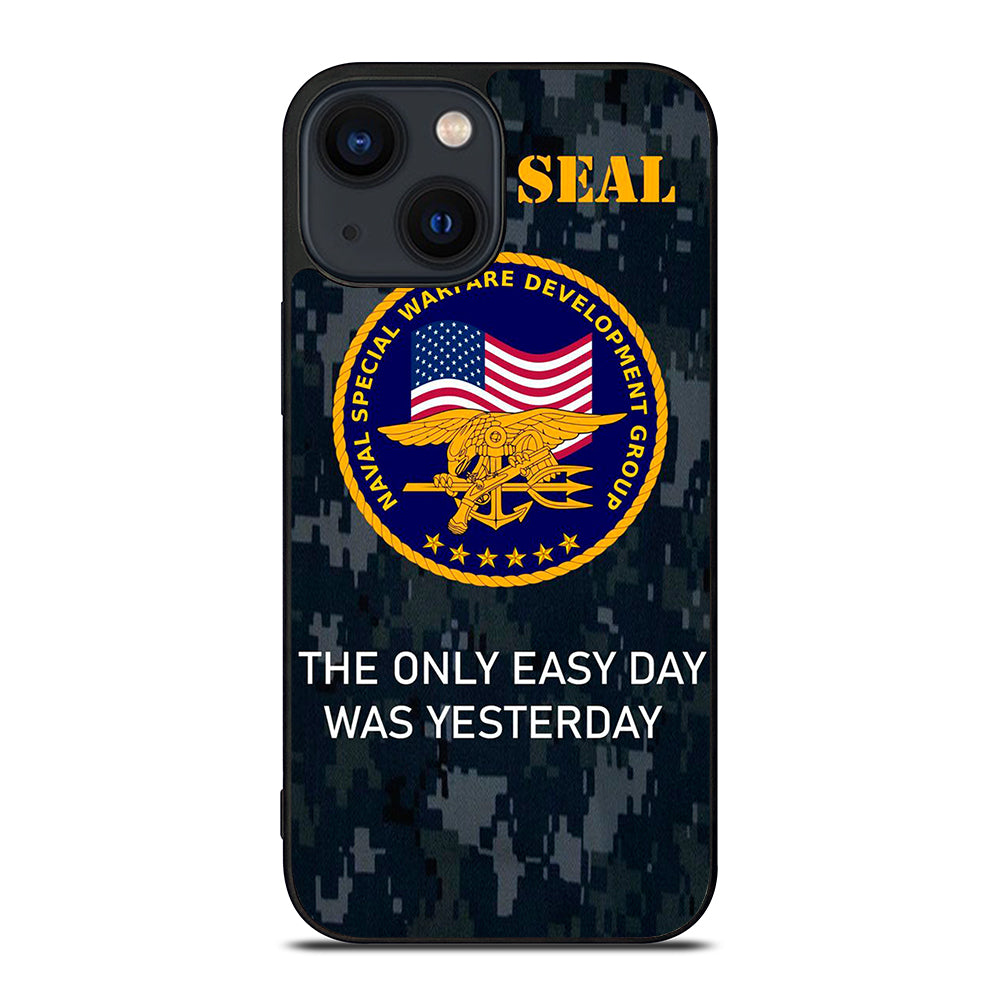US NAVY SEAL CAMO ICON iPhone 14 Plus Case Cover