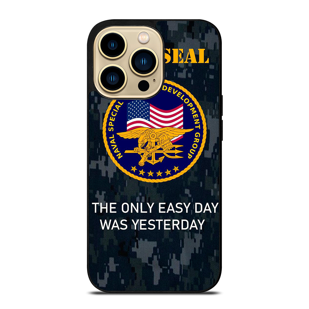 US NAVY SEAL CAMO ICON iPhone 14 Pro Max Case Cover