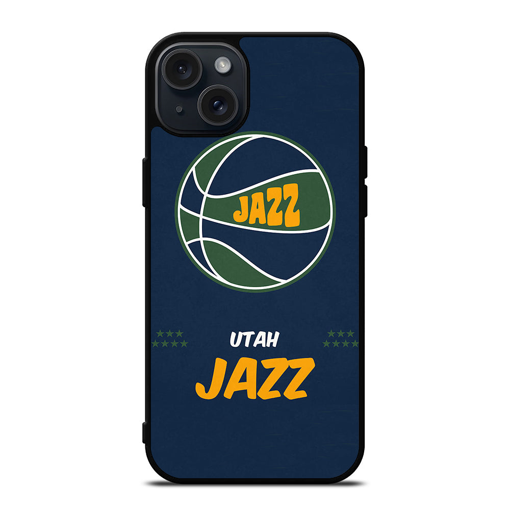 UTAH JAZZ BASKETBALL iPhone 15 Plus Case Cover