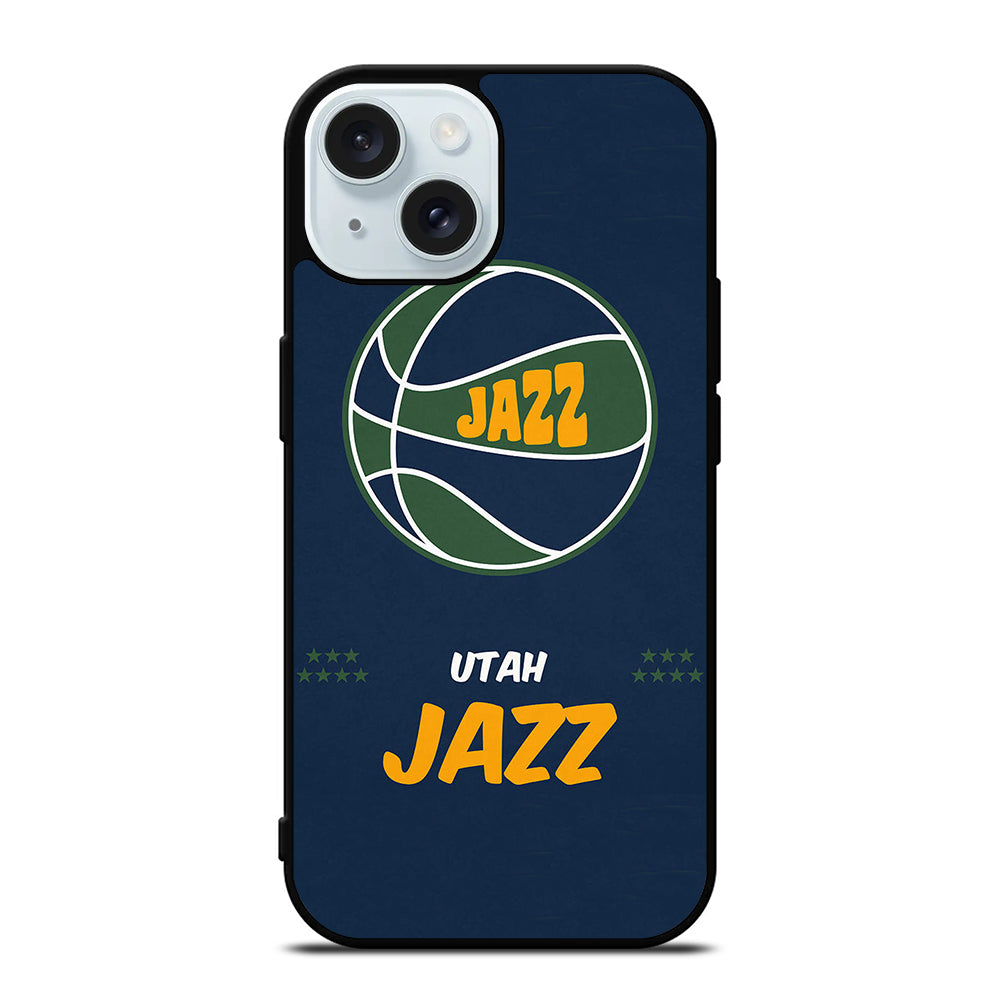 UTAH JAZZ BASKETBALL iPhone 15 Case Cover