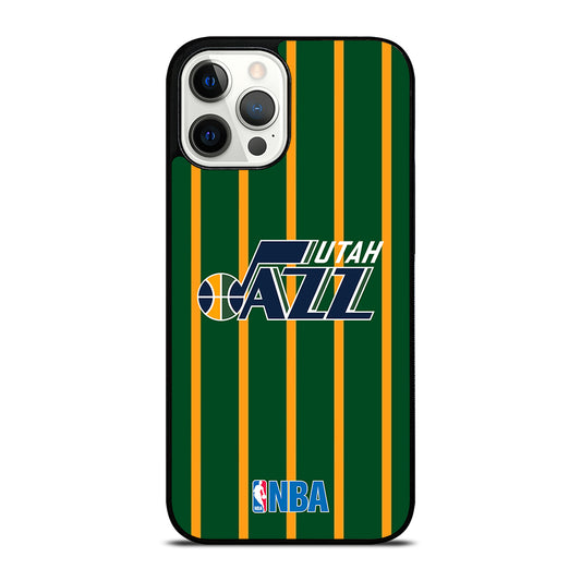 UTAH JAZZ STRIPE LOGO iPhone 12 Pro Max Case Cover