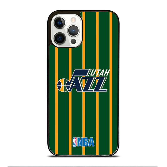 UTAH JAZZ STRIPE LOGO iPhone 12 Pro Case Cover