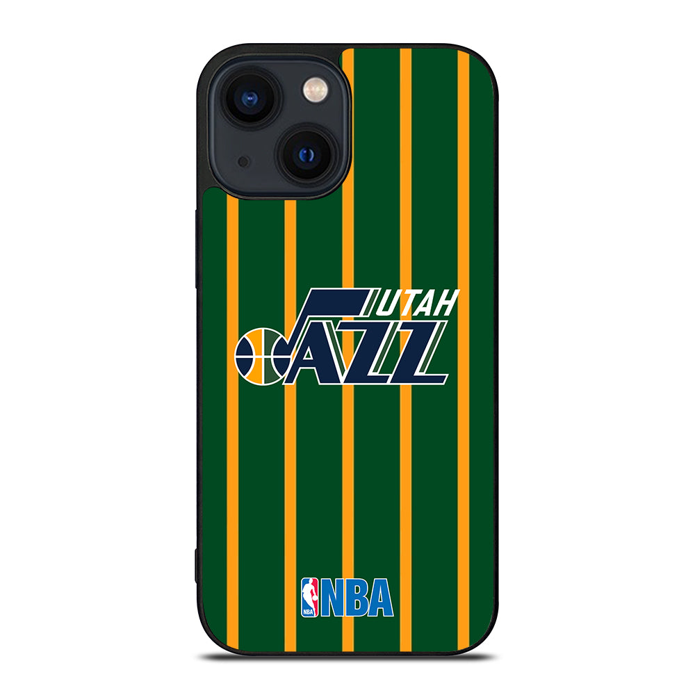 UTAH JAZZ STRIPE LOGO iPhone 14 Plus Case Cover