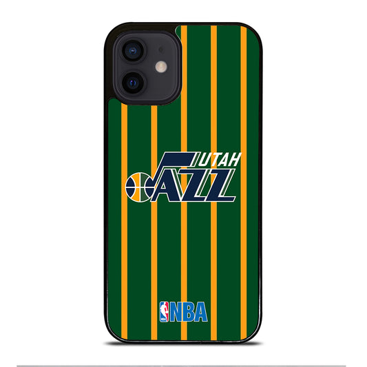 UTAH JAZZ STRIPE LOGO iPhone 12 Mini Case Cover