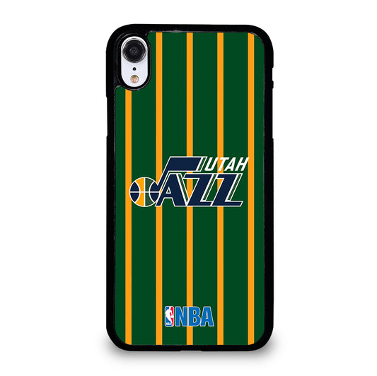 UTAH JAZZ STRIPE LOGO iPhone XR Case Cover