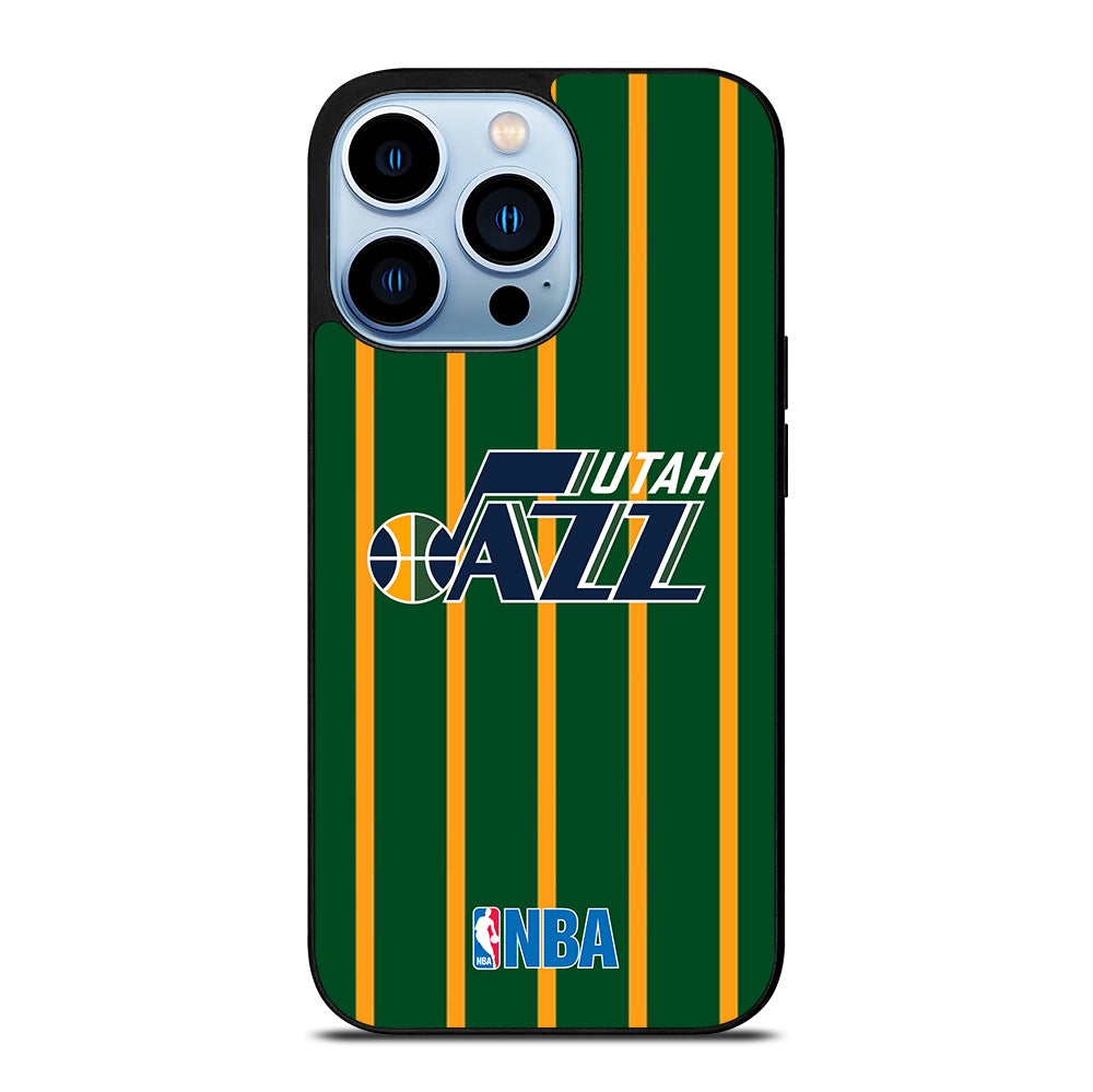 UTAH JAZZ STRIPE LOGO iPhone 13 Pro Max Case Cover