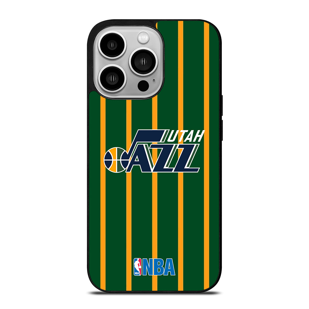 UTAH JAZZ STRIPE LOGO iPhone 14 Pro Case Cover