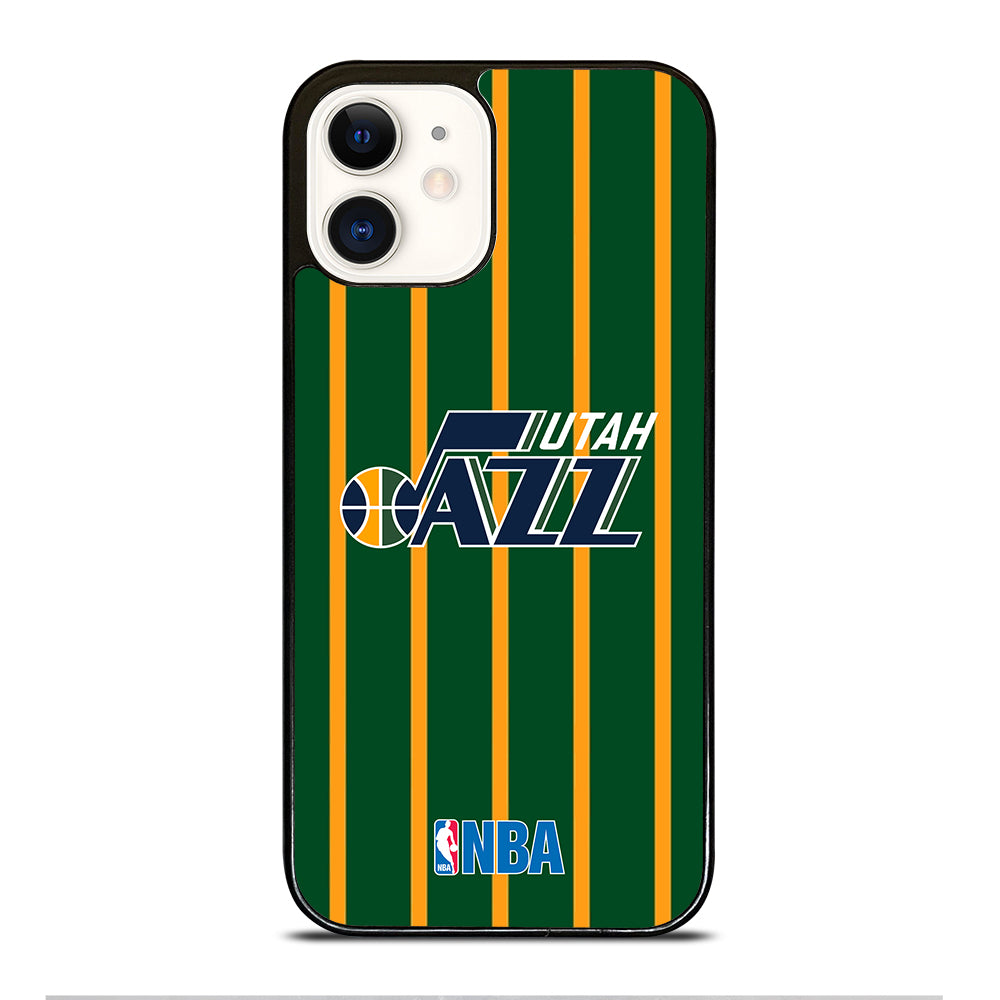 UTAH JAZZ STRIPE LOGO iPhone 12 Case Cover