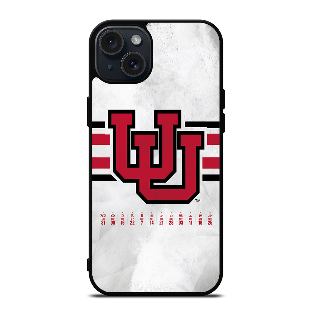 UTAH UTES LOGO 2 iPhone 15 Plus Case Cover