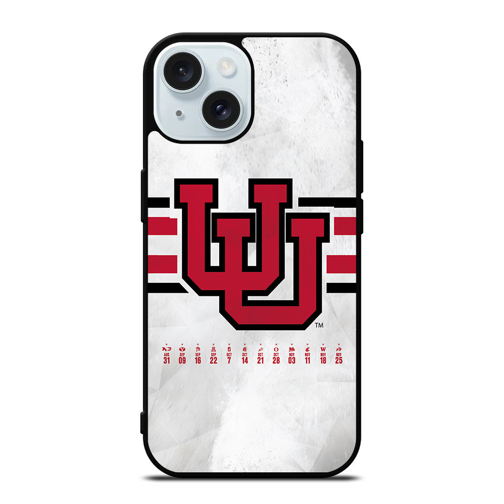 UTAH UTES LOGO 2 iPhone 15 Case Cover