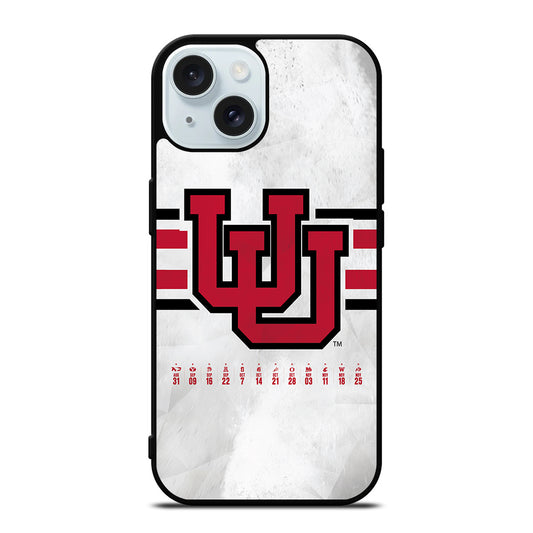 UTAH UTES LOGO 2 iPhone 15 Case Cover