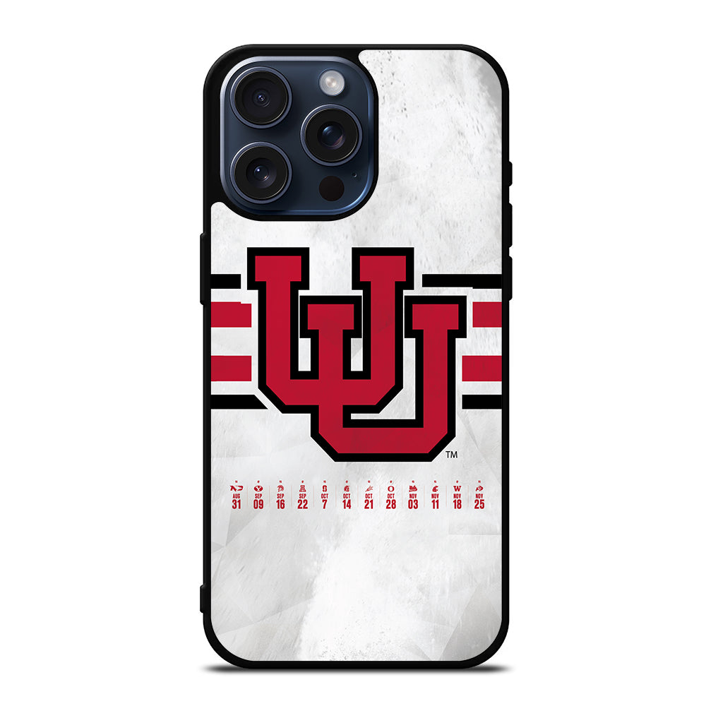UTAH UTES LOGO 2 iPhone 15 Pro Max Case Cover