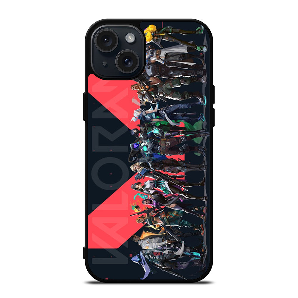 VALORANT ALL AGENTS 1 iPhone 15 Plus Case Cover