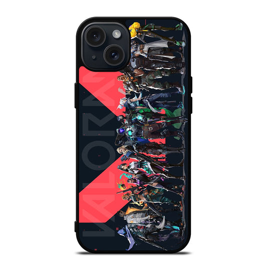 VALORANT ALL AGENTS 1 iPhone 15 Plus Case Cover