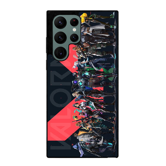VALORANT ALL AGENTS 1 Samsung Galaxy S22 Ultra Case Cover