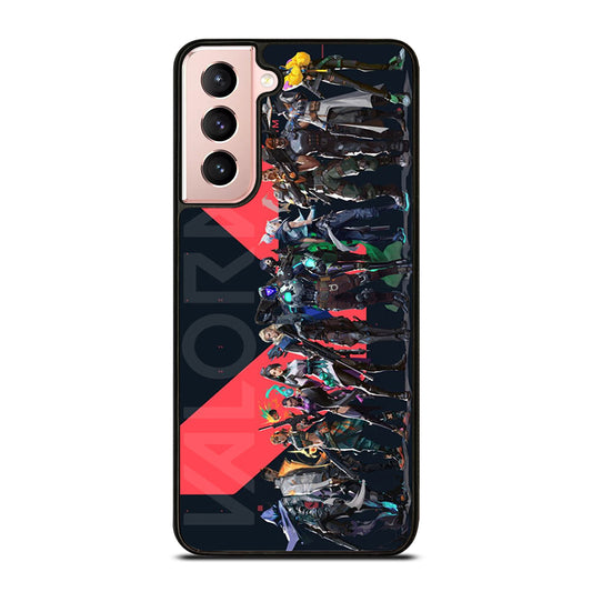 VALORANT ALL AGENTS 1 Samsung Galaxy S21 Case Cover