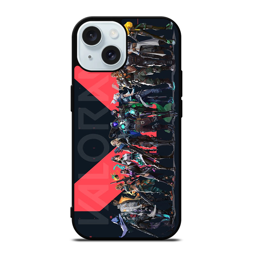 VALORANT ALL AGENTS 1 iPhone 15 Case Cover
