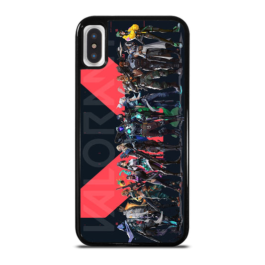 VALORANT ALL AGENTS 1 iPhone X / XS Case Cover