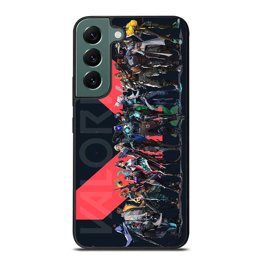 VALORANT ALL AGENTS 1 Samsung Galaxy S22 Case Cover