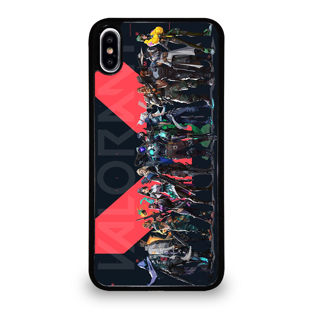 VALORANT ALL AGENTS 1 iPhone XS Max Case Cover