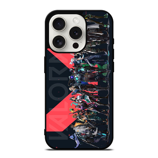 VALORANT ALL AGENTS 1 iPhone 15 Pro Case Cover