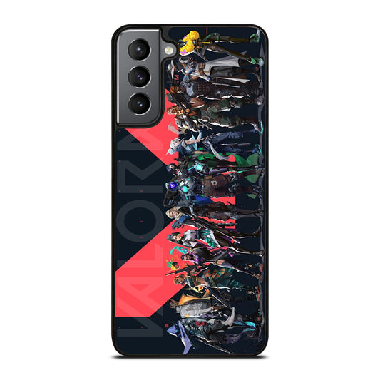 VALORANT ALL AGENTS 1 Samsung Galaxy S21 Plus Case Cover