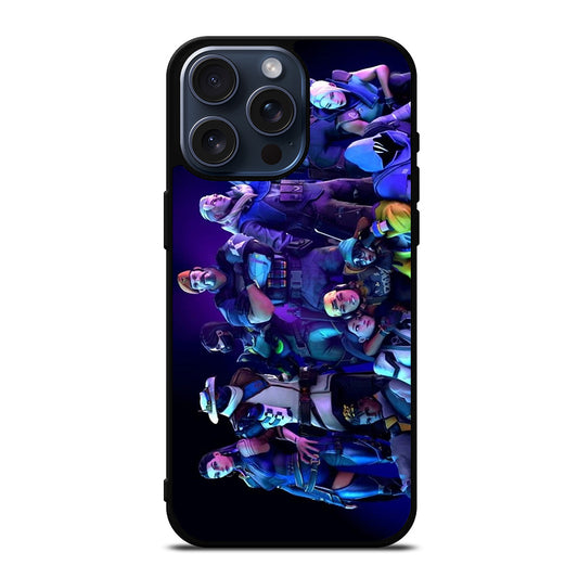 VALORANT ALL AGENTS 2 iPhone 15 Pro Max Case Cover