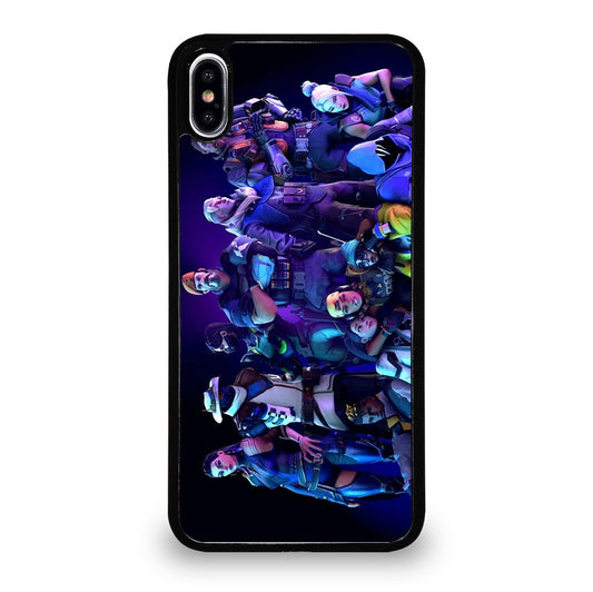 VALORANT ALL AGENTS 2 iPhone XS Max Case Cover