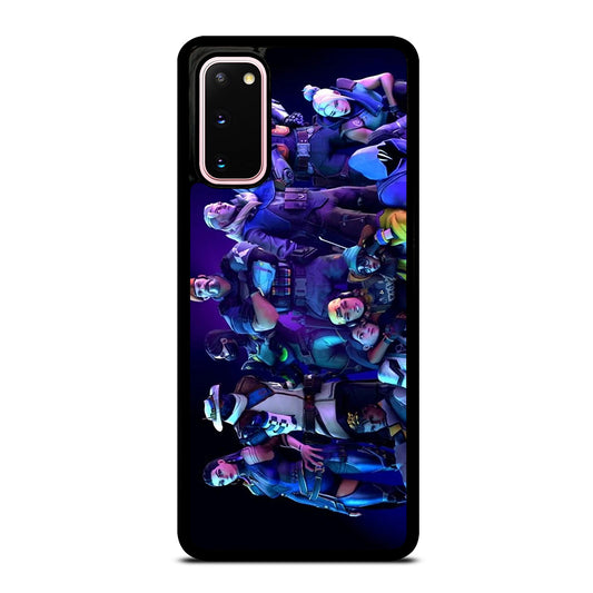 VALORANT ALL AGENTS 2 Samsung Galaxy S20 Case Cover