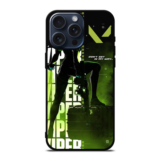 VALORANT VIPER 1 iPhone 15 Pro Max Case Cover