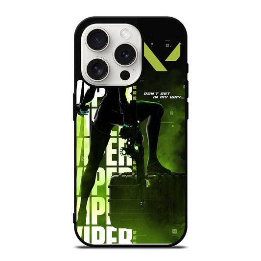 VALORANT VIPER 1 iPhone 15 Pro Case Cover