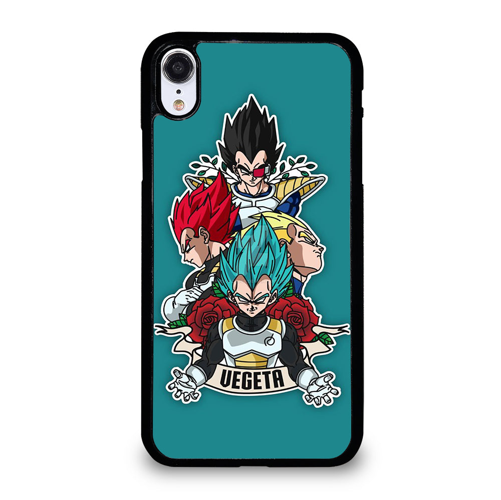VEGETA ALL SSJ DRAGON BALL SUPER iPhone XR Case Cover