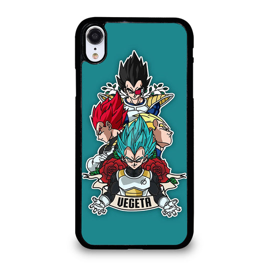 VEGETA ALL SSJ DRAGON BALL SUPER iPhone XR Case Cover