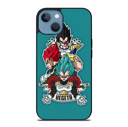 VEGETA ALL SSJ DRAGON BALL SUPER iPhone 13 Case Cover