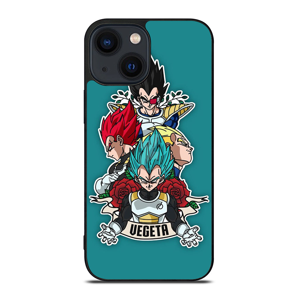 VEGETA ALL SSJ DRAGON BALL SUPER iPhone 14 Plus Case Cover