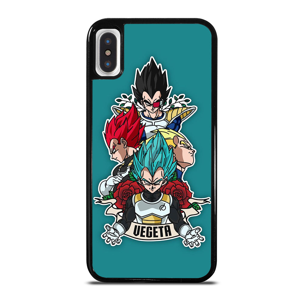 VEGETA ALL SSJ DRAGON BALL SUPER iPhone X / XS Case Cover