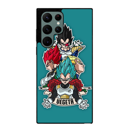 VEGETA ALL SSJ DRAGON BALL SUPER Samsung Galaxy S22 Ultra Case Cover