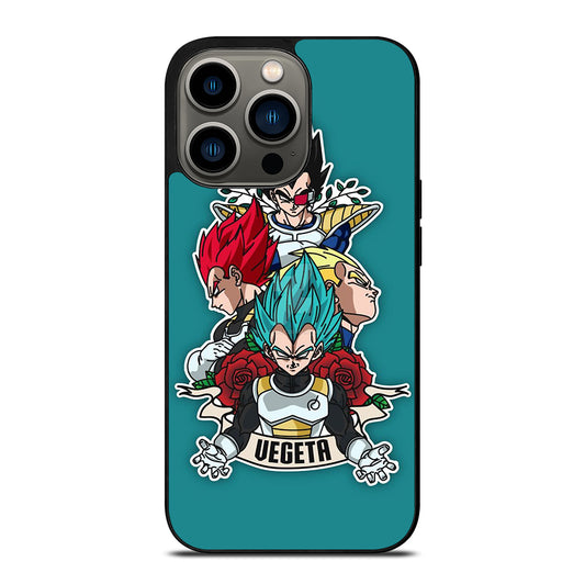 VEGETA ALL SSJ DRAGON BALL SUPER iPhone 13 Pro Case Cover