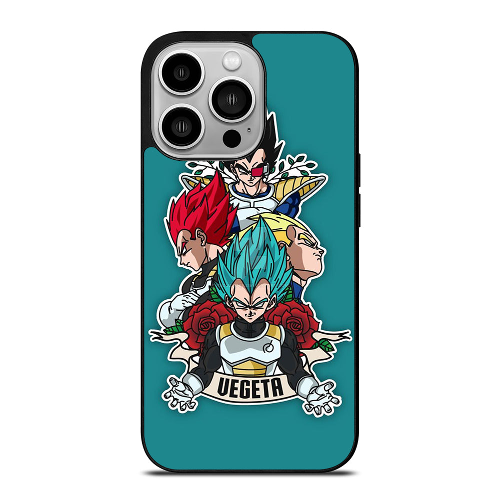 VEGETA ALL SSJ DRAGON BALL SUPER iPhone 14 Pro Case Cover