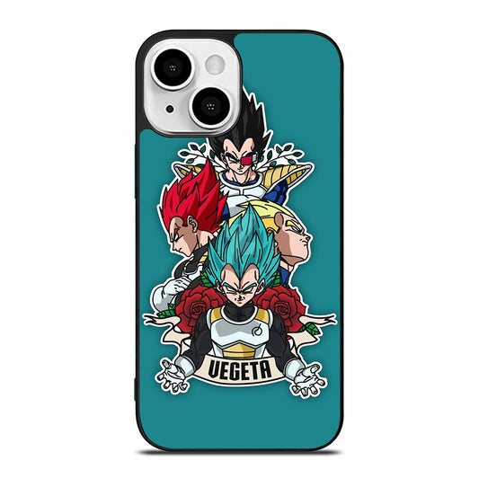 VEGETA ALL SSJ DRAGON BALL SUPER iPhone 13 Mini Case Cover