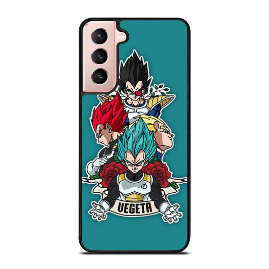 VEGETA ALL SSJ DRAGON BALL SUPER Samsung Galaxy S21 Case Cover