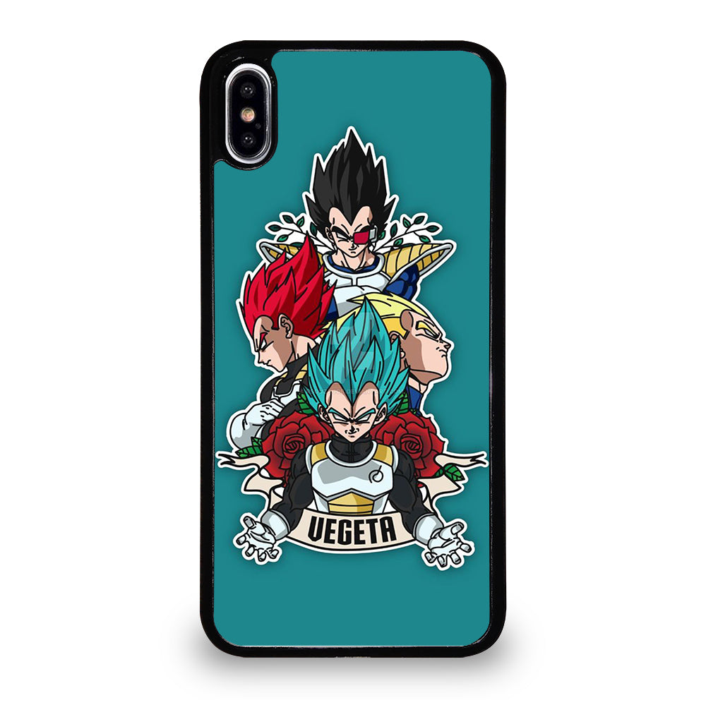 VEGETA ALL SSJ DRAGON BALL SUPER iPhone XS Max Case Cover