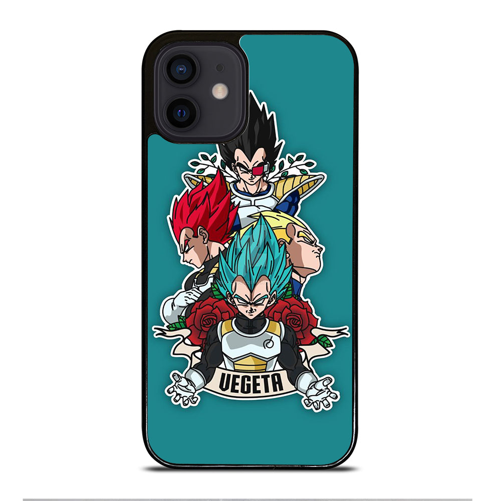 VEGETA ALL SSJ DRAGON BALL SUPER iPhone 12 Mini Case Cover