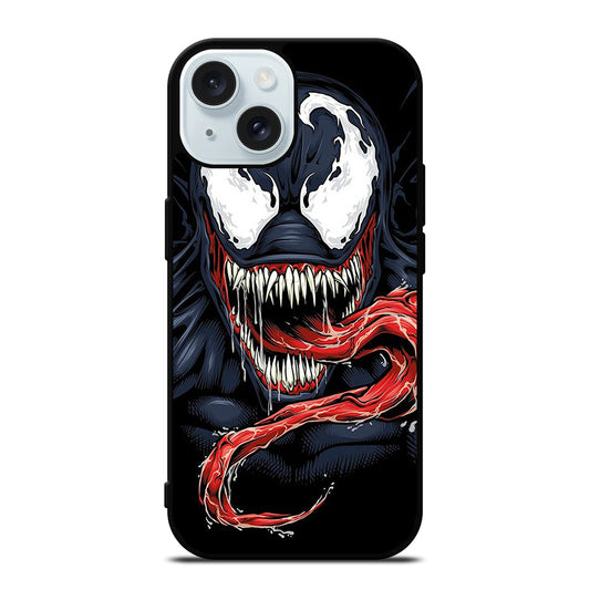 VENOM MARVEL CARTOON iPhone 15 Case Cover