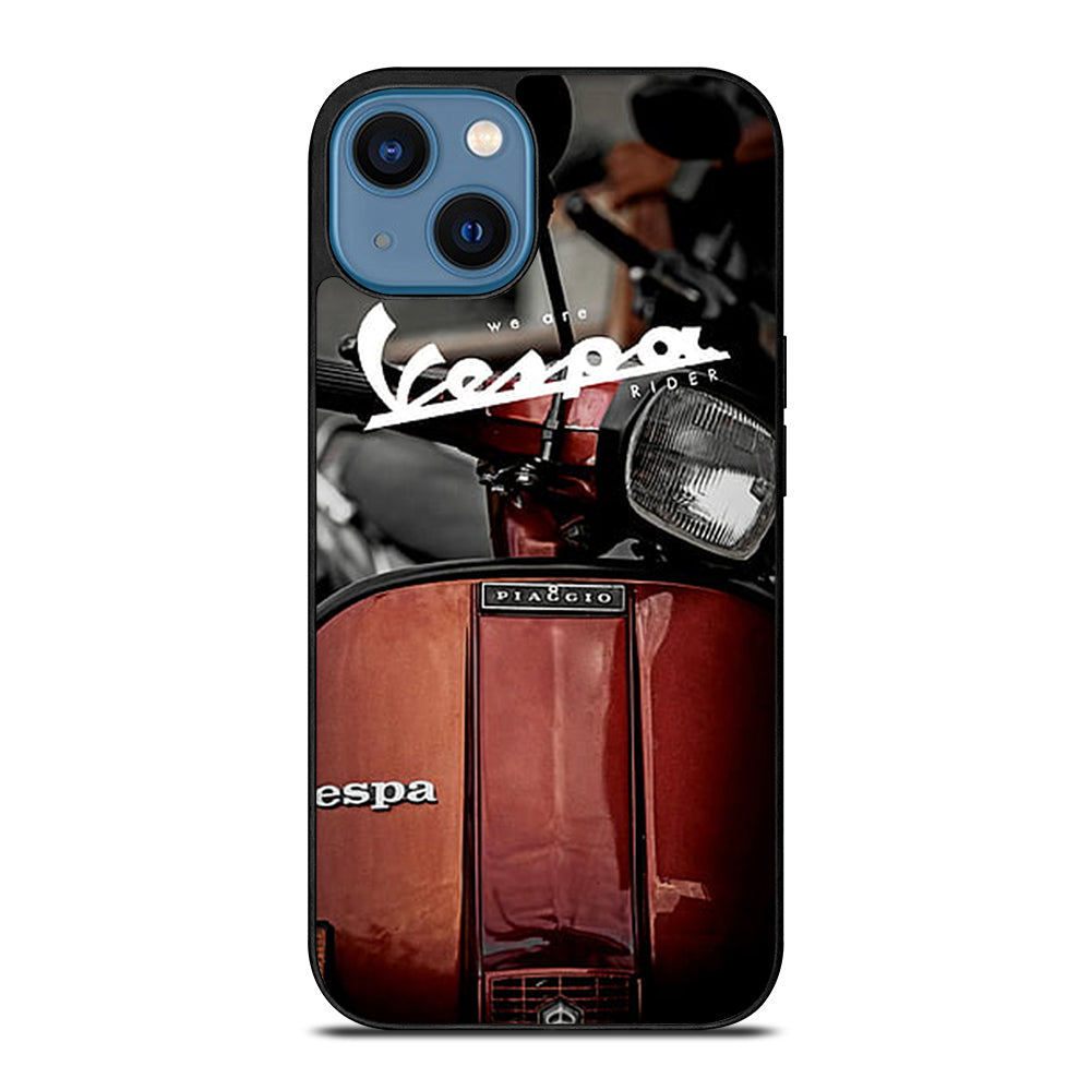 VESPA PIAGGIO MOTORCYCLE iPhone 14 Case Cover