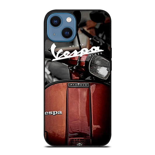 VESPA PIAGGIO MOTORCYCLE iPhone 14 Case Cover
