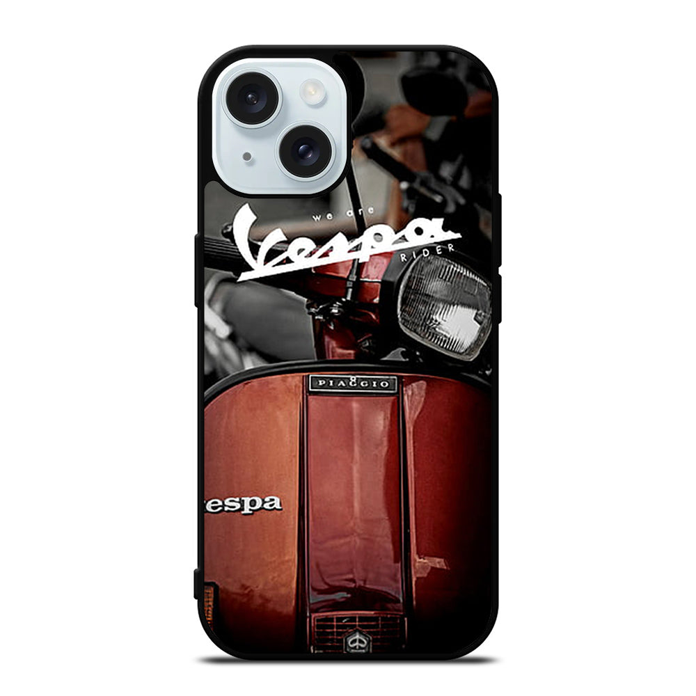 VESPA PIAGGIO MOTORCYCLE iPhone 15 Case Cover