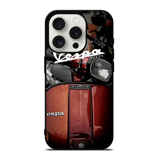 VESPA PIAGGIO MOTORCYCLE iPhone 15 Pro Case Cover