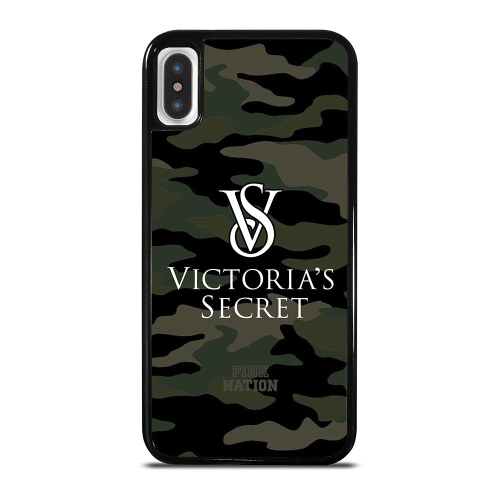 VICTORIA'S SECRET CAMO LOGO 2 iPhone X / XS Case Cover