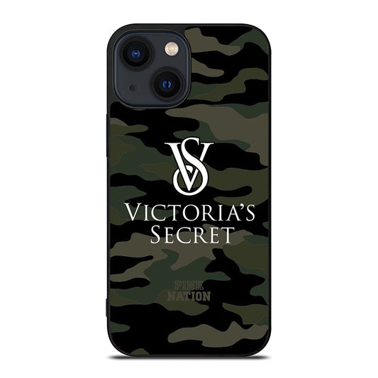 VICTORIA'S SECRET CAMO LOGO 2 iPhone 14 Plus Case Cover